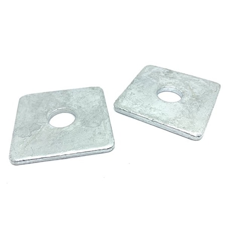 Boltsandnuts.Com 1 Piece 3/4 x 3in Steel Square Plate Washer Hot Dip Galvanized 75X300SPWG-1